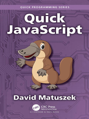 cover image of Quick JavaScript